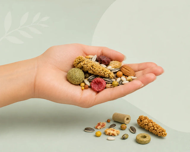Snacks voor vogels