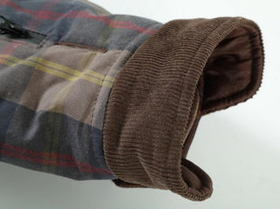 Zolux Kurtka w kratę dla psa Cheverny R.55 brązowa