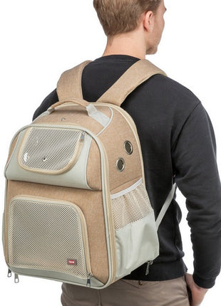 Trixie Plecak Willow do transportu psa 38x25x45cm beżowo-brązowy [TX-28831]