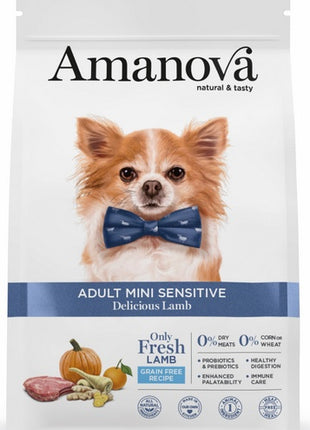 Amanova Dog Adult Mini Sensitive Delicious Lamb - jagnięcina 2kg