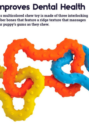 Petstages Mini Gumowe kosteczki PS243