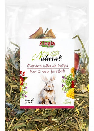 Alegia Natural Owocowe ziółka dla królika 130g