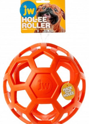 JW Pet Hol-ee Roller Jumbo Orange [36153G]