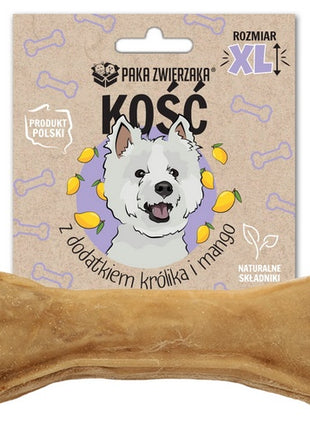 Paka Zwierzaka Kość z dodatkiem królika i mango XL 17cm