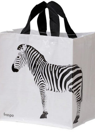 Torba Animals 24L zebra biała