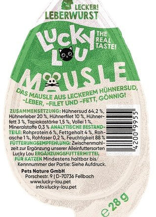 Lucky Lou Mausle Kiełbasa z wątróbki 28g