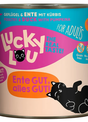 Lucky Lou Lifestage Adult Drób i kaczka puszka 800g