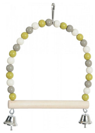 Zolux Huśtawka Perła z drewnianą żerdką i dzwoneczkami [134010]