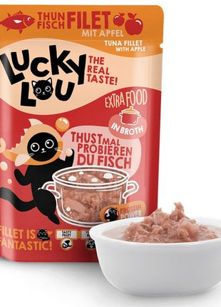 Lucky Lou Extrafood Tuńczyk i jabłko w bulionie saszetka 70g