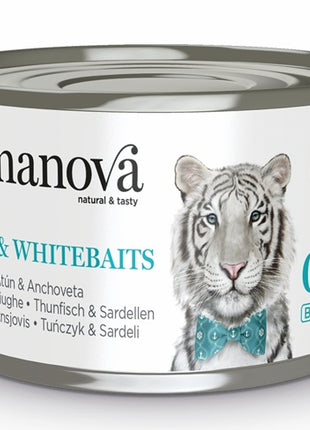 Amanova Cat Tuna & Whitebaits - tuńczyk i białoryby w bulionie puszka 70g [09]