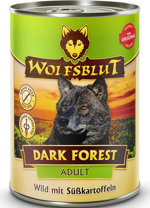 Wolfsblut Dog Dark Forest - dziczyzna i bataty puszka 395g