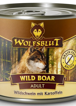 Wolfsblut Dog Wild Boar - dziczyzna i ziemniaki puszka 200g