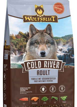 Wolfsblut Dog Cold River - pstrąg i bataty 12,5kg