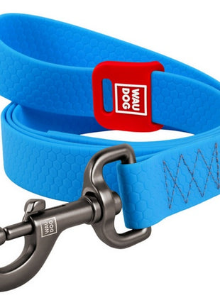 Collar Waterproof Smycz wodoodporna L-XXL 25mm/183cm niebieska