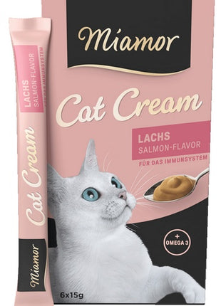 Miamor Cat Cream Łosoś 6x15g