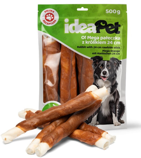IdeaPet Mega pałeczka z królikiem 500g