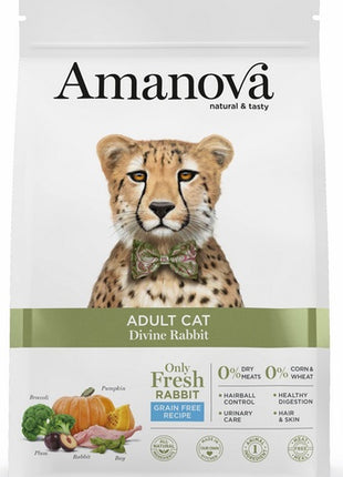 Amanova Cat Adult Divine Rabbit - królik 4kg