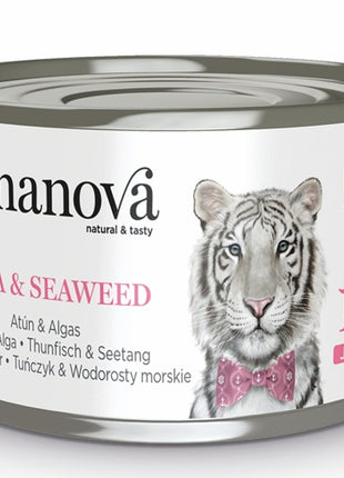 Amanova Cat Tuna & Seaweed - tuńczyk i wodorosty w galaretce puszka 70g [13]