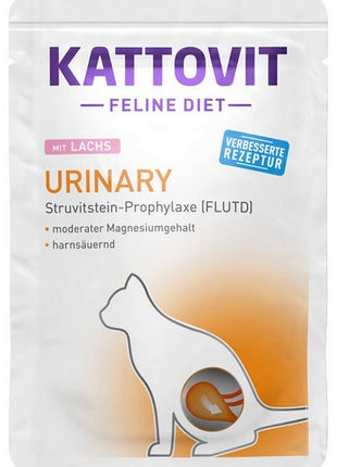 Kattovit Feline Diet Urinary łosoś saszetka 85g