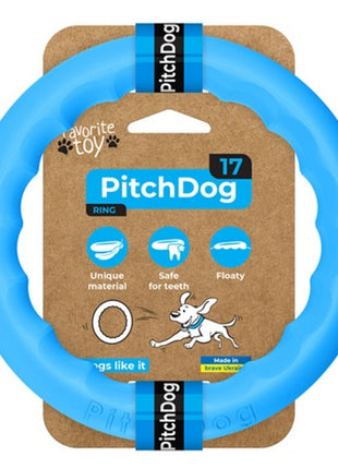 Collar PitchDog17 Pierścień do aportowania 17cm niebieski