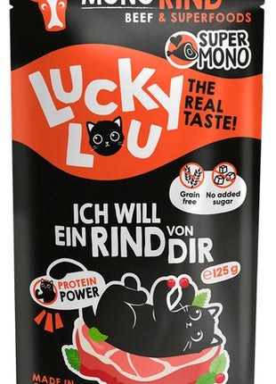 Lucky Lou SuperMono Wołowina saszetka 125g
