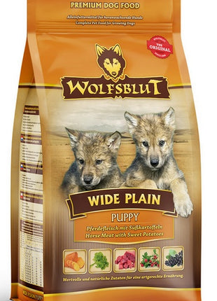 Wolfsblut Dog Wide Plain Puppy - konina i bataty 500g