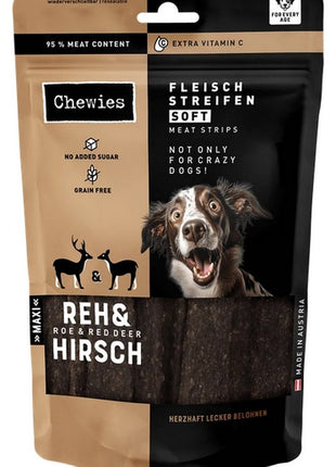 Chewies Meat Strips Soft Maxi Sarna & Jeleń 150g