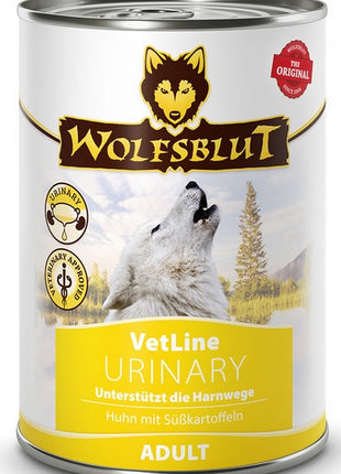 Wolfsblut Dog VetLine Urinary - kurczak i bataty puszka 395g