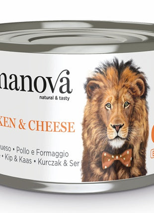 Amanova Cat Chicken & Cheese - kurczak i ser w bulionie puszka 70g [02]