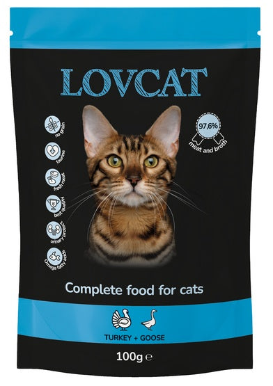 Lovcat Best Turkey & Goose saszetka 100g