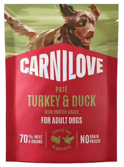 Carnilove Dog Turkey & Duck - indyk i kaczka saszetka 300g
