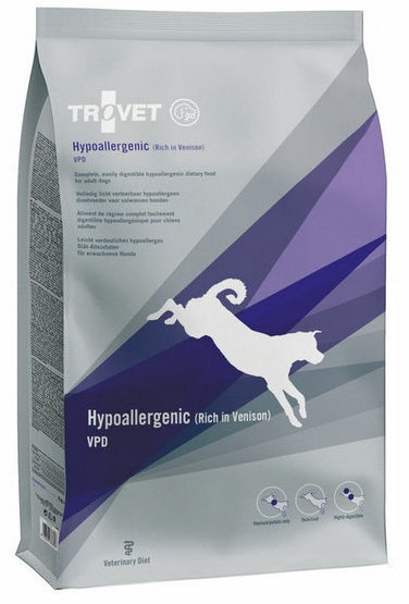 Trovet VPD Hypoallergenic Dziczyzna dla psa 10kg