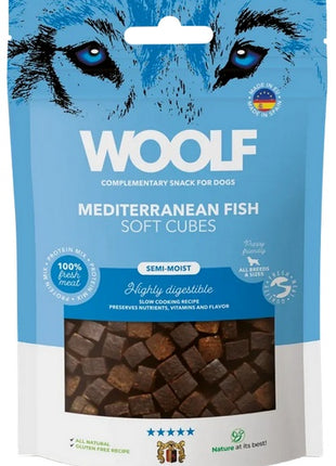 Woolf Soft Cubes Mediterranean Fish 100g