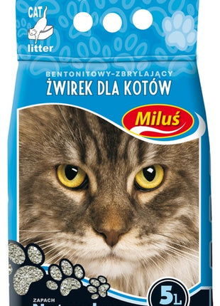 Miluś Standard żwir zbrylający bentonitowy 5L