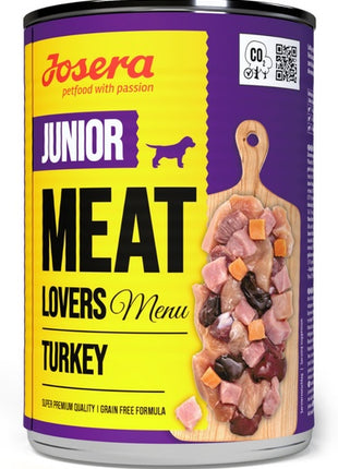 Josera Meat Lovers Menu Junior Indyk puszka 400g