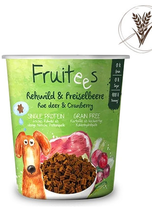 Bosch Fruitees Snack Sarna & Żurawina 200g