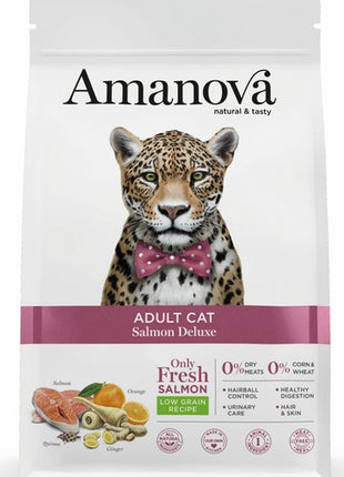Amanova Cat Adult Salmon Deluxe - łosoś 1,5kg