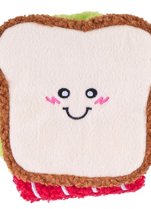 ZippyPaws Pluszowa zabawka dla psa Snufflerz Sandwich [ZP1147]