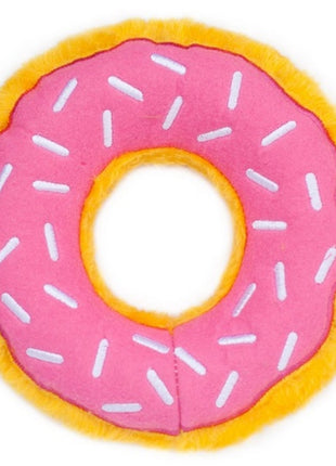 ZippyPaws Pluszowy Donut Standard truskawkowy [ZP256]