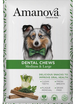 Amanova Dog Dental Chews Medium & Large 180g