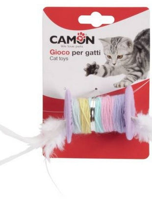 Camon Cat Toy Szpulka z piórkami