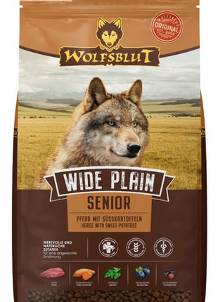 Wolfsblut Dog Wide Plain Senior - konina i bataty 12,5kg