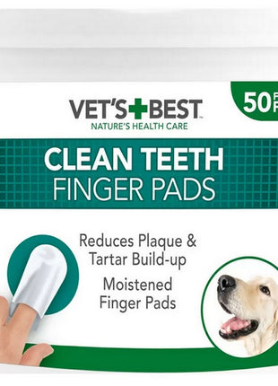 Vet's Best Czyściki do zębów napalcowe 50szt.