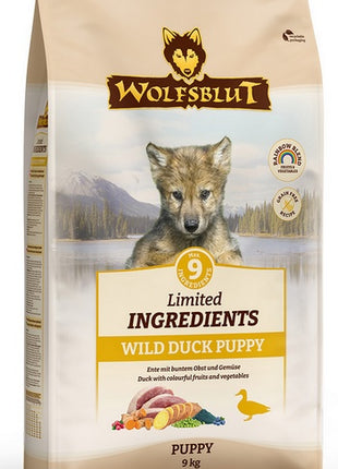 Wolfsblut Dog Limited Ingredients Wild Duck Puppy - kaczka i bataty 9kg