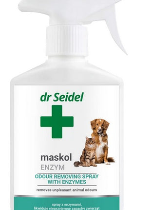 Dr Seidel Maskol Enzym - Płyn maskujący zapach moczu zwierząt - spray 300ml