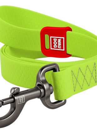 Collar Waterproof Smycz wodoodporna L-XXL 25mm/183cm jasnozielona