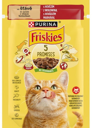 Friskies Wołowina saszetka 85g