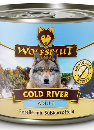 Wolfsblut Dog Cold River - pstrąg i bataty puszka 200g