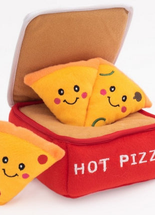 ZippyPaws Pluszowa norka dla psa Pudełko Pizzy [ZP1045]