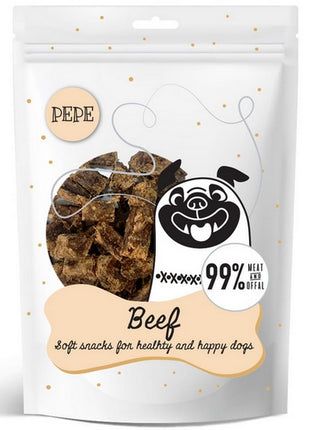 Paka Zwierzaka PEPE Mini Chunkies Beef (wołowina) 70g